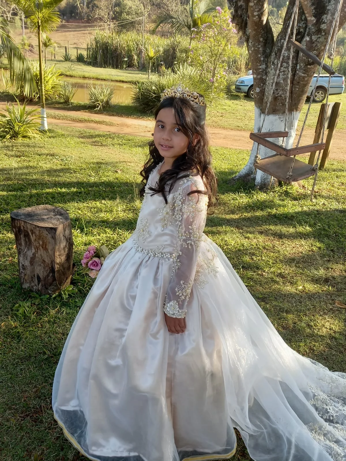 Penteado para evento realizado pelo Studio Beleza Real